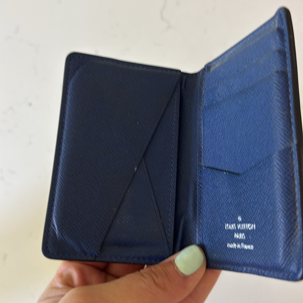 LV blue wallet - Picture 5 of 12
